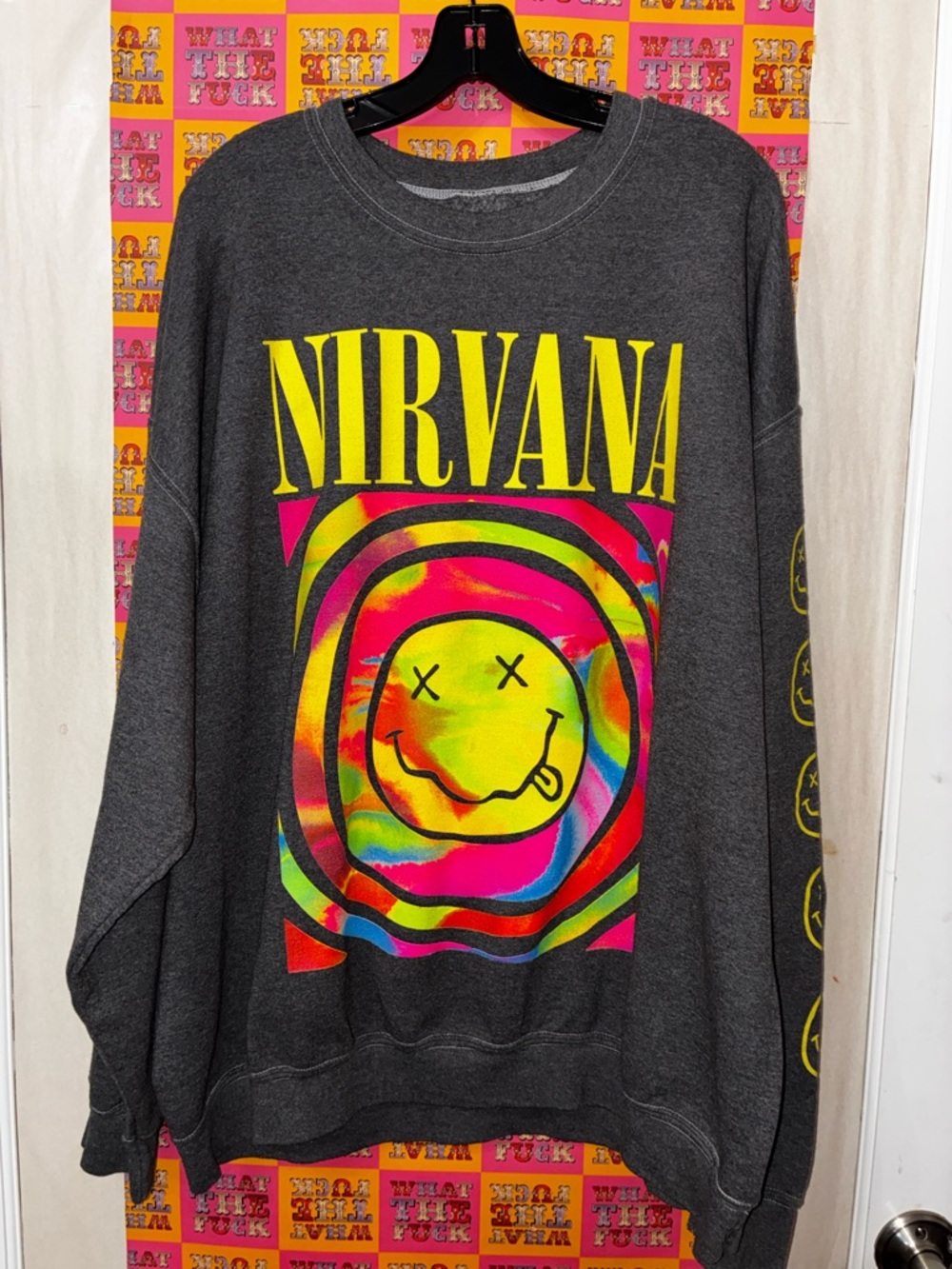 UO- NIRVANA oversized sweatshirt